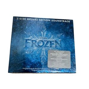Disney Frozen Soundtrack with Blue Ice Design